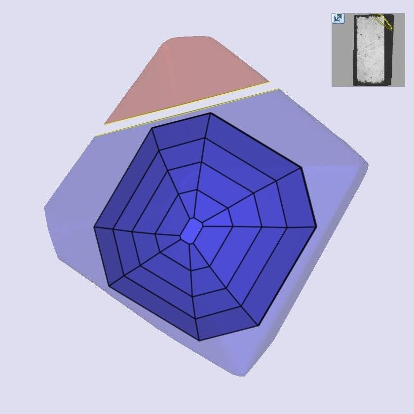 1.31ct | D/VVS2 Asscher Shape Step Cut Lab Diamond (IGI)