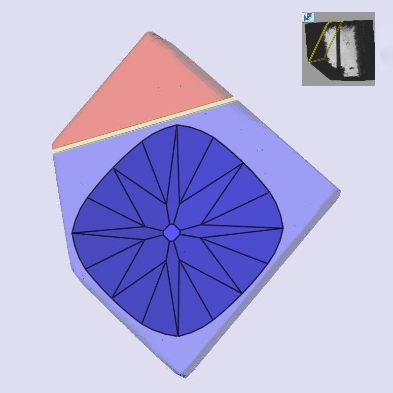 4.31ct | F/VS1 Cushion Shape Old Mine Cut Lab Diamond (IGI)