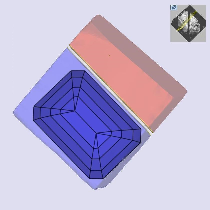3.01ct | H/VS1 Emerald Shape Step Cut Lab Diamond (IGI)