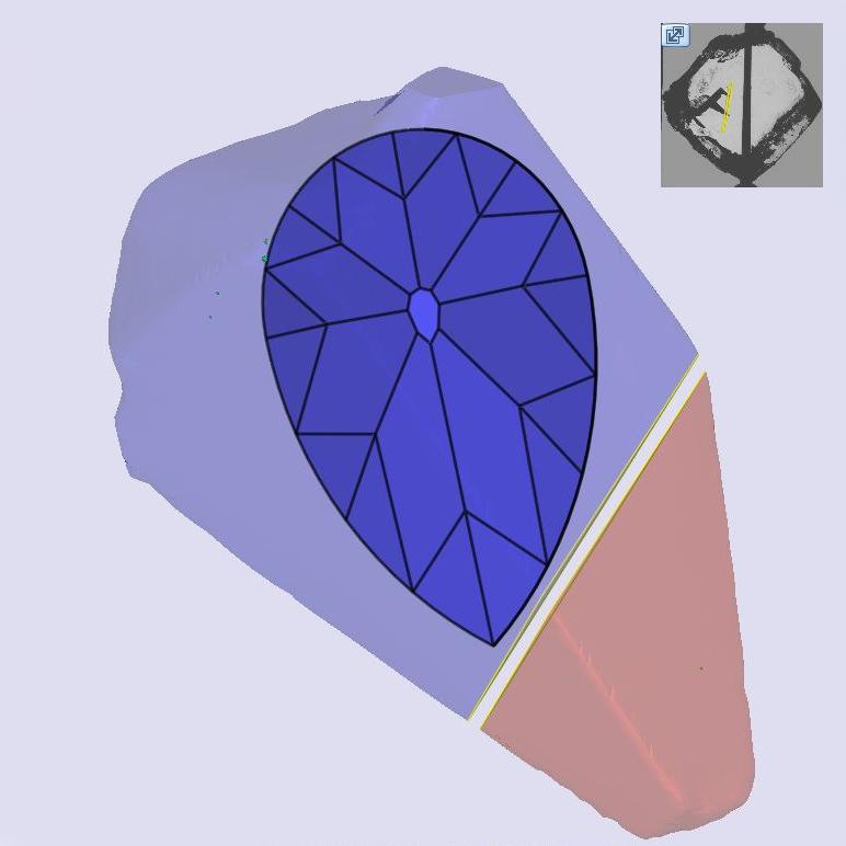 2.40ct | F/VVS2 Pear Shape Old Mine Cut Lab Diamond (IGI)