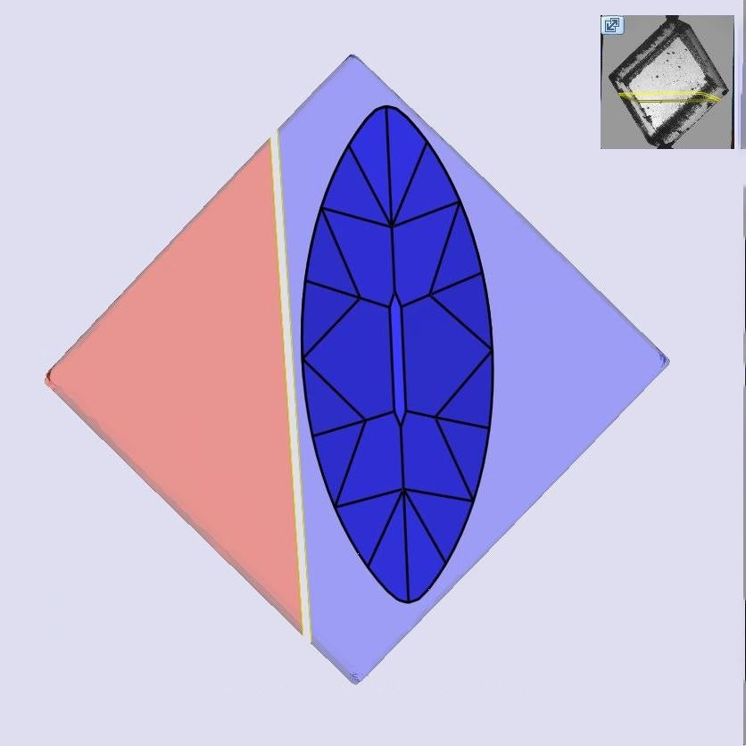 3.35ct | G/VS1 Oval Shape Old Mine Cut Lab Diamond (IGI)