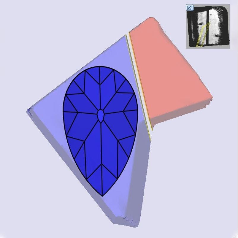 1.59ct | F/VS1 Pear Shape Old Mine Cut Lab Diamond (IGI)