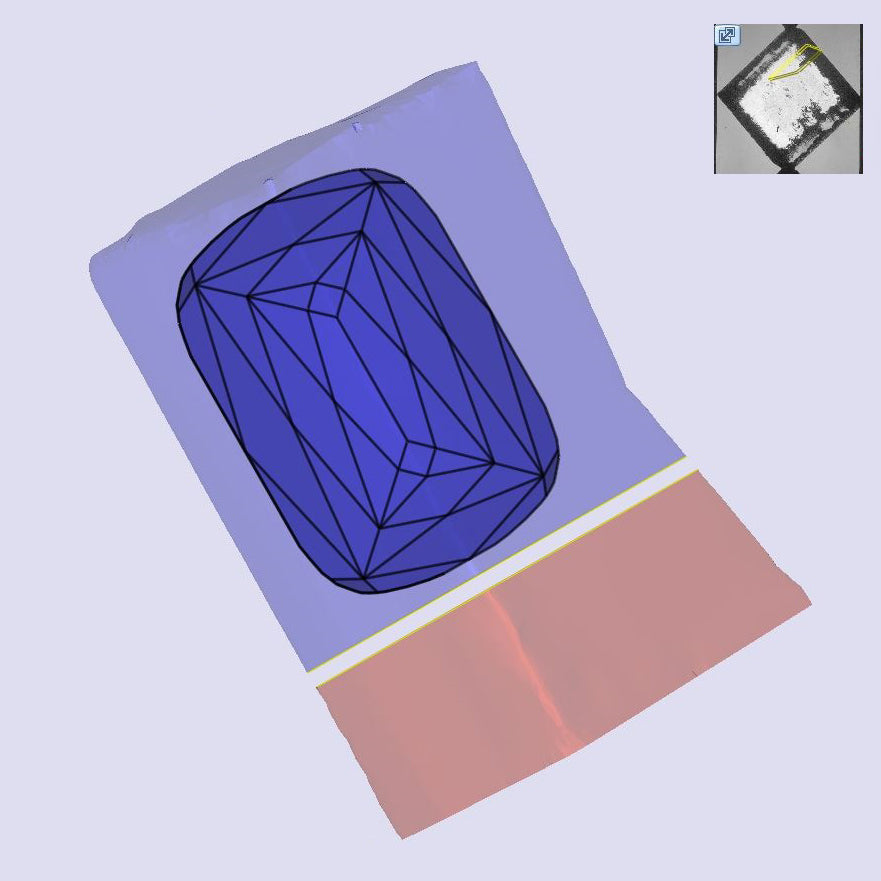 2.49ct | F/VS1 Cushion Shape Lattice Cut Lab Diamond (IGI)