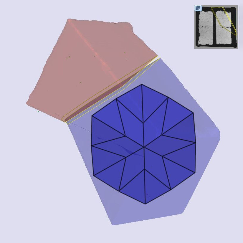 1.63ct | E/VVS2 Hexagon Shape Brilliant Cut Lab Diamond (IGI)