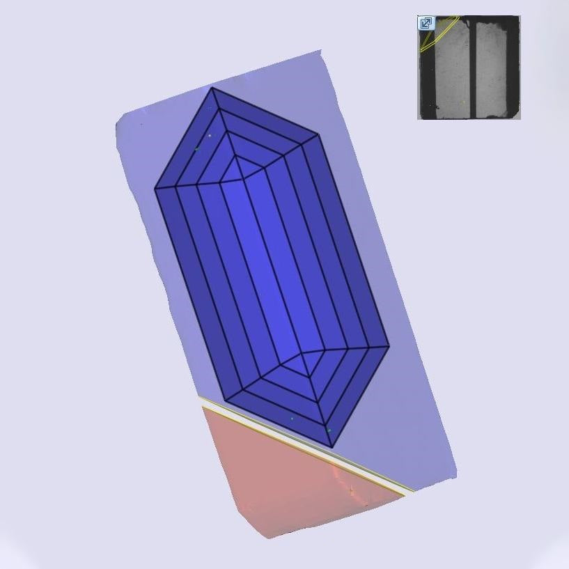 2.21ct | E/VS1 Hexagon Shape Step Cut Lab Diamond (IGI)