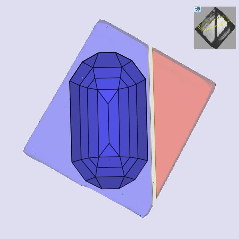 2.31ct | E/VS1 Octagon Shape Step Cut Lab Diamond (IGI)