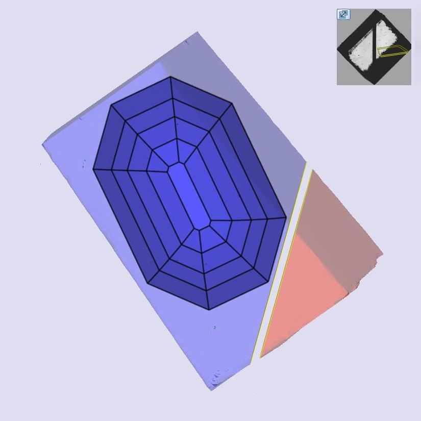 1.73ct | D/VS1 Octagon Shape Step Cut Lab Diamond (IGI)