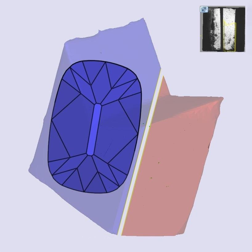 2.51ct | F/VS1 Cushion Shape Old Mine Cut Lab Diamond (IGI)