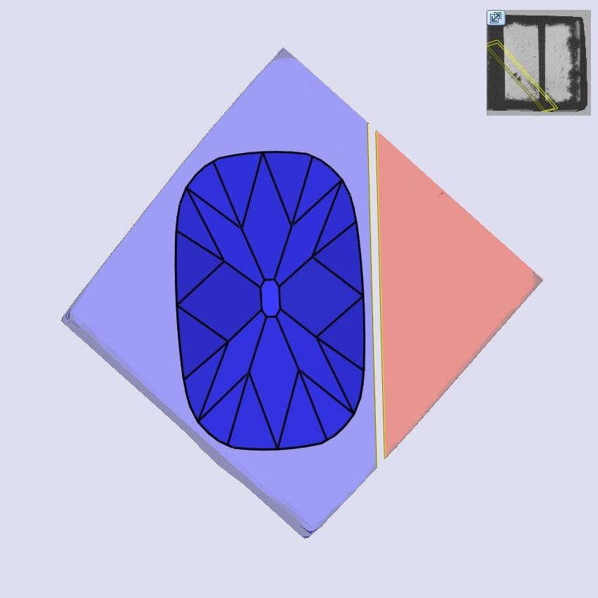 3.03ct | E/VVS2 Antique Cushion Shape Old Mine Cut Lab Diamond (IGI)