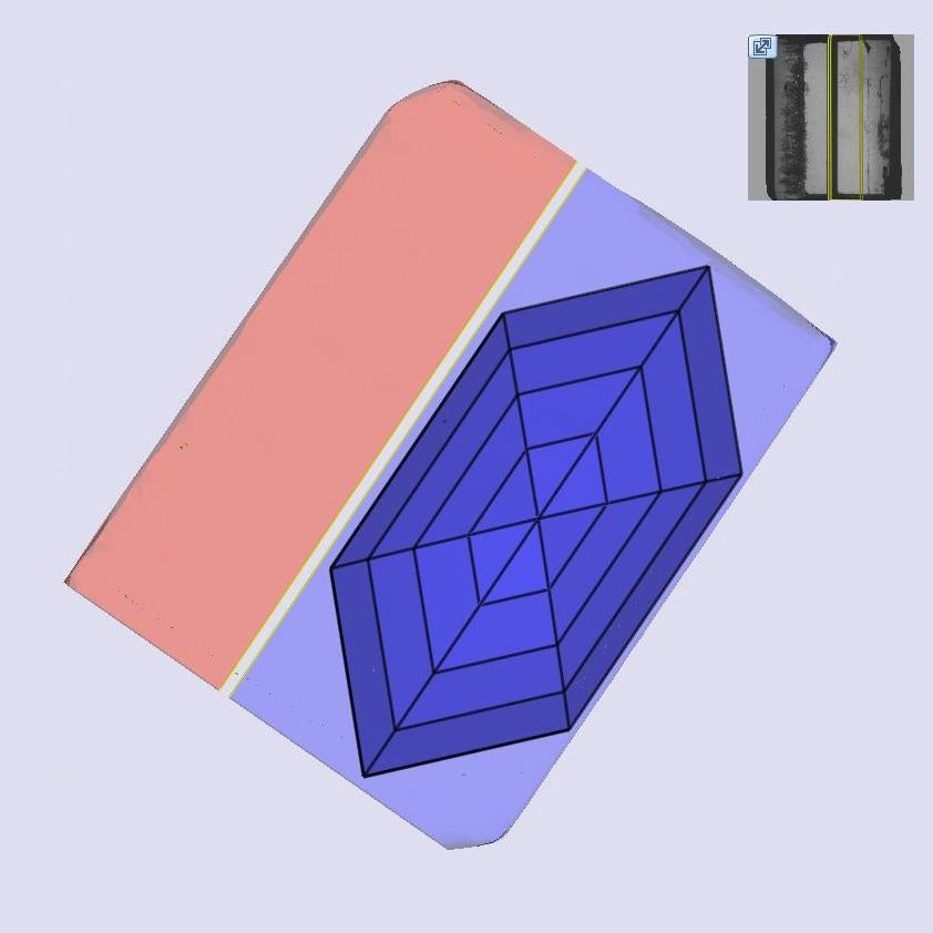 3.51ct | E/VS1 Hexagon Shape Step Cut Lab Diamond (IGI)