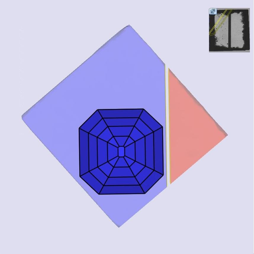 2.83ct | E/VS1 Antique Asscher Shape Step Cut Lab Diamond (IGI)