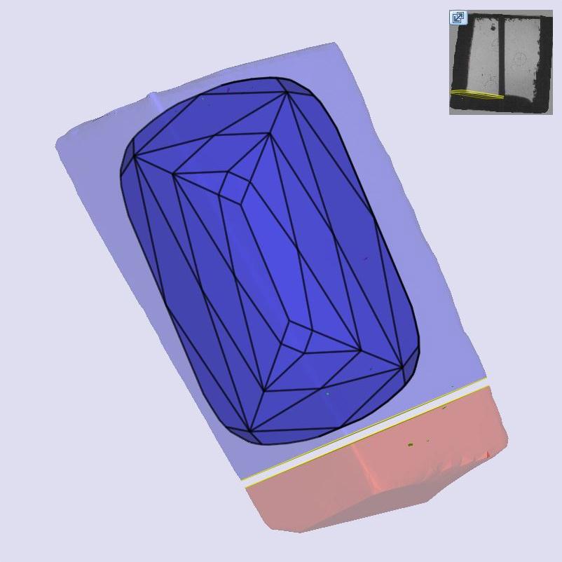 3.34ct | I/VS1 Cushion Shape Lattice Cut Lab Diamond (IGI)