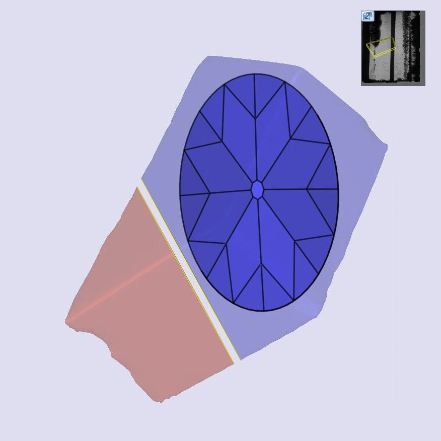 3.03ct | D/VS1 Oval Shape Old Mine Cut Lab Diamond (IGI)