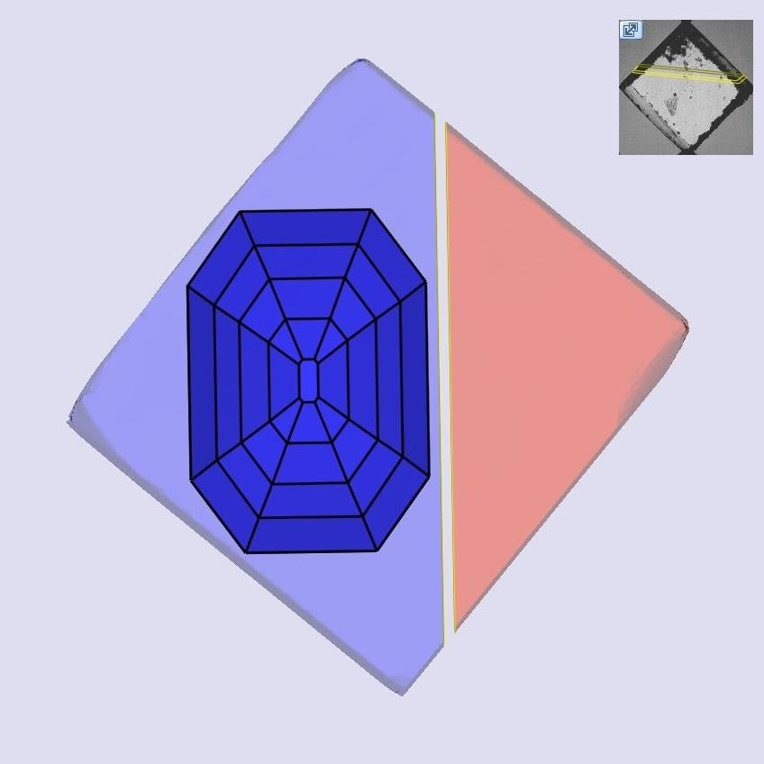 5.07ct | F/VS1 Antique Octagon Shape Step Cut Lab Diamond (IGI)