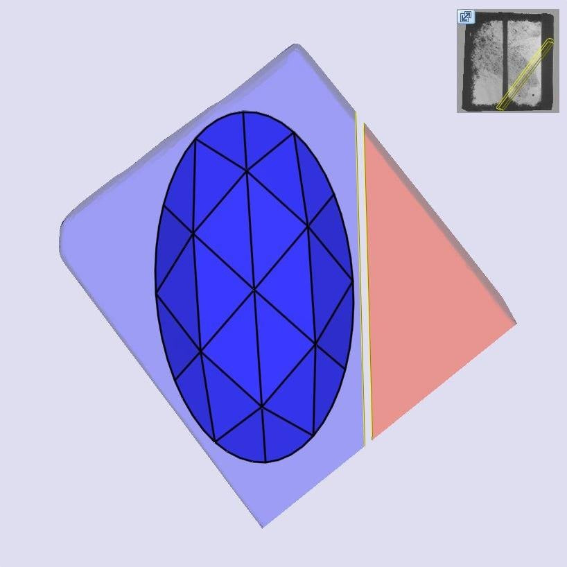 2.10ct | E/VS1 Oval Shape Rose Cut Lab Diamond (IGI)-LITHOS Diamond