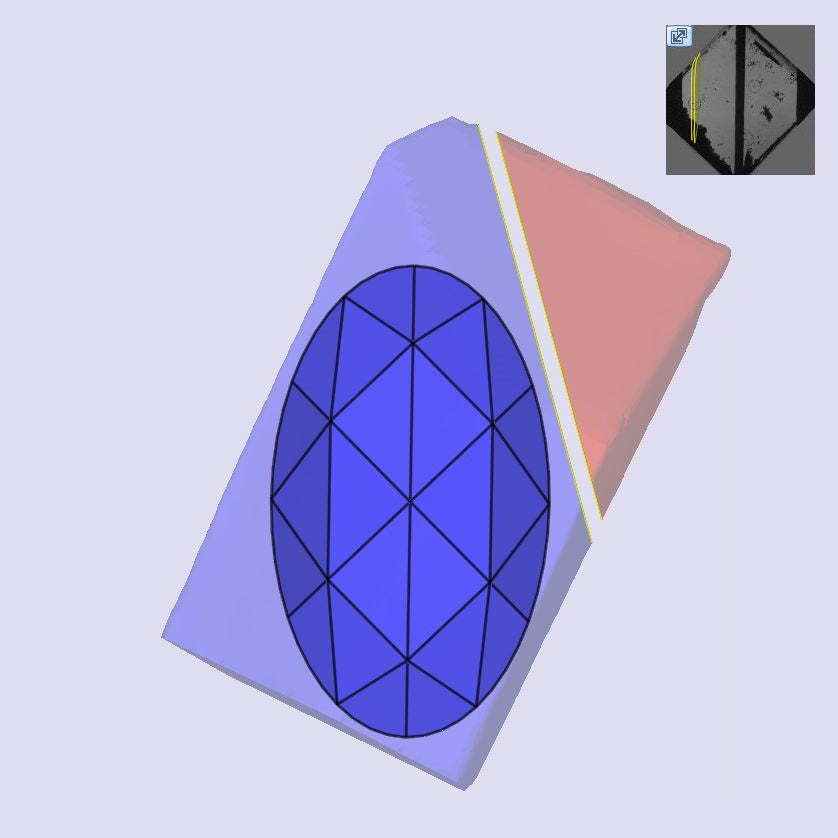 1.13ct | G/VS1 Oval Shape Rose Cut Lab Diamond (IGI)-LITHOS Diamond
