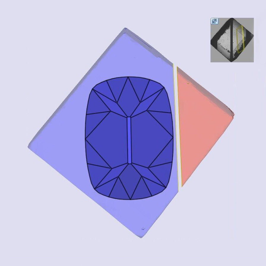 2.61ct | F/VS1 Cushion Shape Old Mine Cut Lab Diamond (IGI)