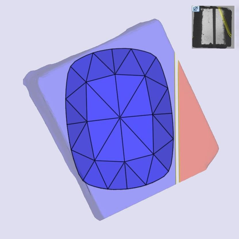 3.02ct | H/VS1 Cushion Shape Rose Cut Lab Diamond (IGI)
