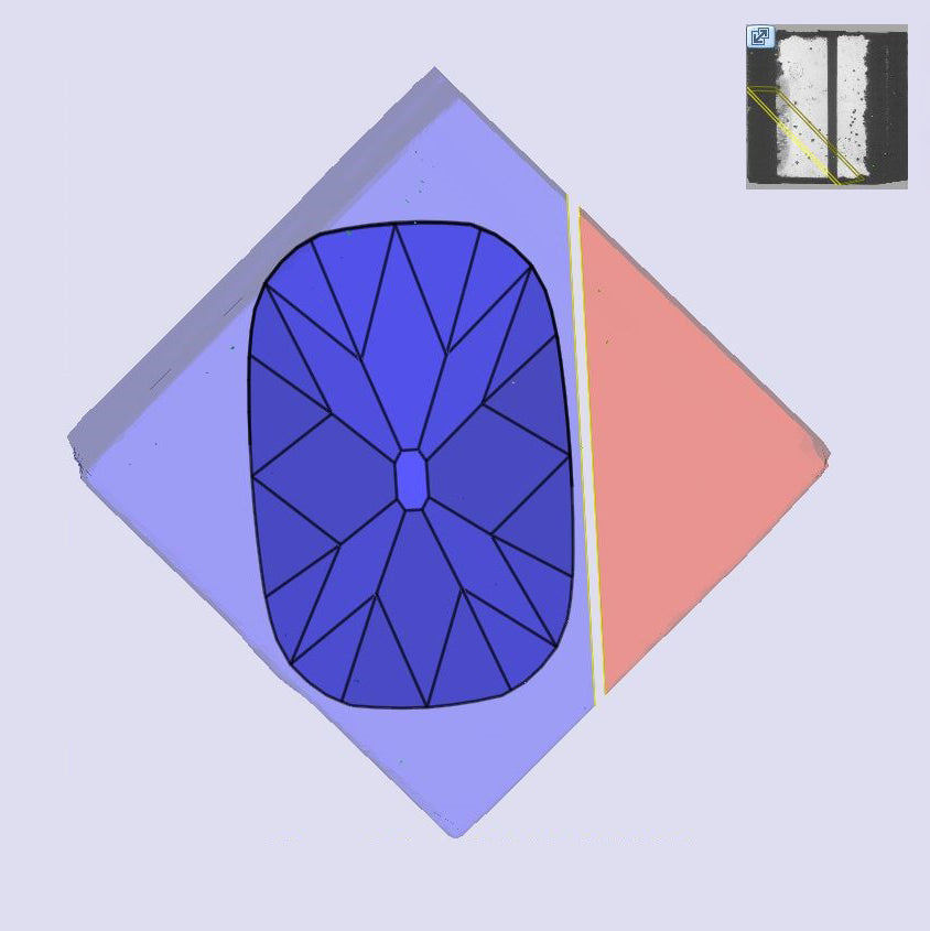 4.75ct | F/VS1 Antique Cushion Shape Old Mine Cut Lab Diamond (IGI)