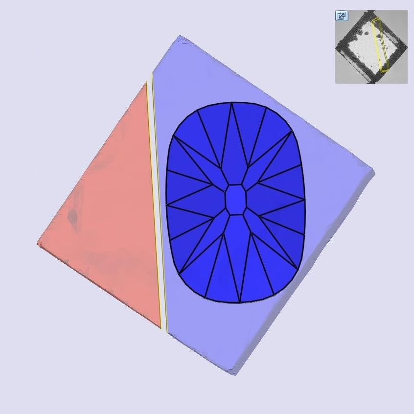 3.14ct | D/VS1 Antique Cushion Shape Old Mine Cut Lab Diamond (IGI)