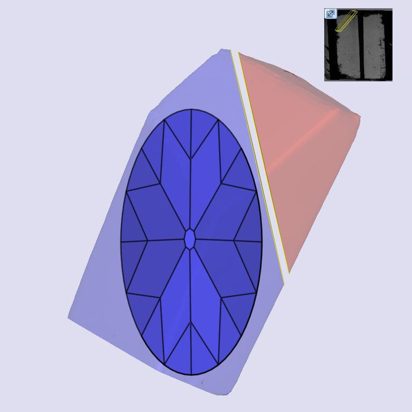 4.29ct | F/VVS2 Oval Shape Old Mine Cut Lab Diamond (IGI)