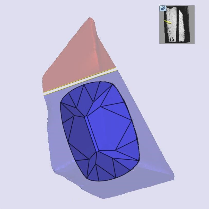 1.05ct | E/VVS2 Cushion Shape Old Mine Cut Lab Diamond (IGI)
