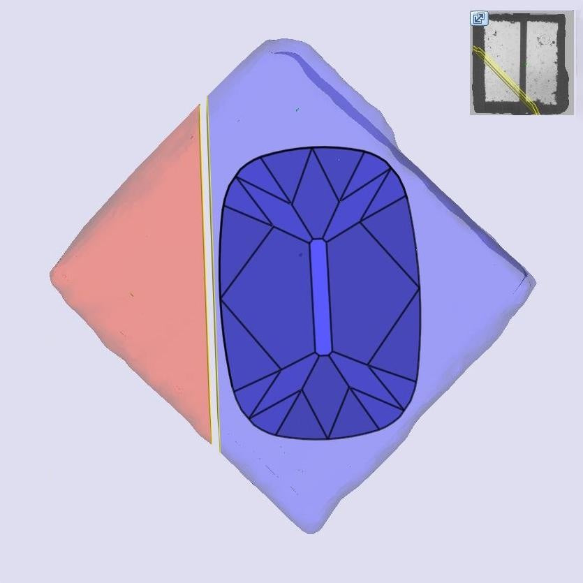 2.71ct | F/VS1 Cushion Shape Old Mine Cut Lab Diamond (IGI)-LITHOS Diamond