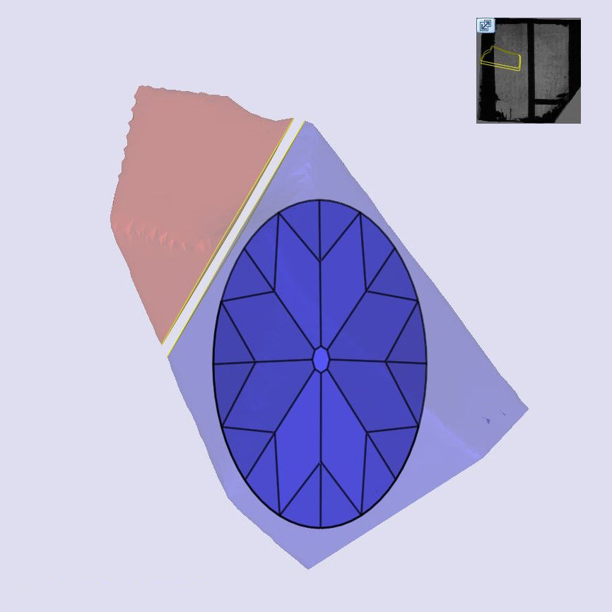 2.07ct | F/VS1 Oval Shape Old Mine Cut Lab Diamond (IGI)