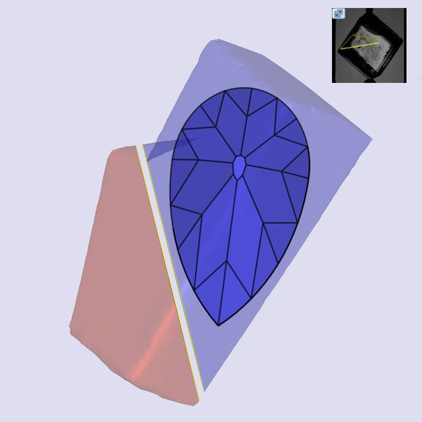3.58ct | F/VVS2 Pear Shape Old Mine Cut Lab Diamond (IGI)