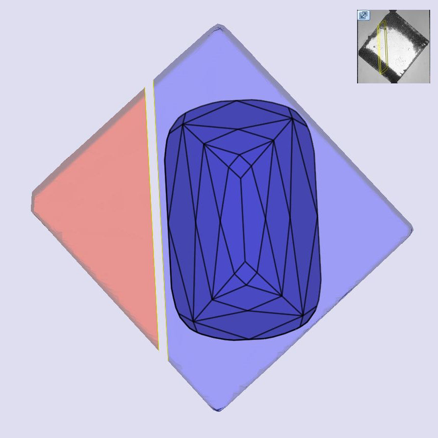6.58ct | G/VS1 Cushion Shape Lattice Cut Lab Diamond (IGI)