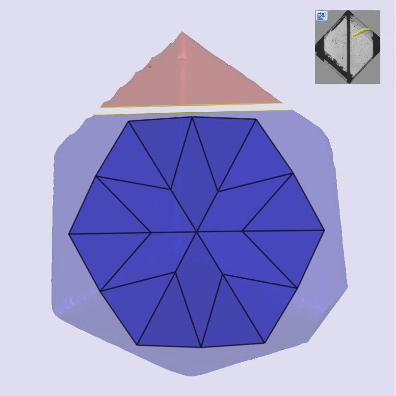 1.80ct | D/VS1 Hexagon Shape Brilliant Cut Lab Diamond (IGI)