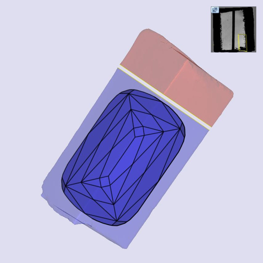 3.02ct | L/VS1 Cushion Shape Lattice Cut Lab Diamond (IGI)