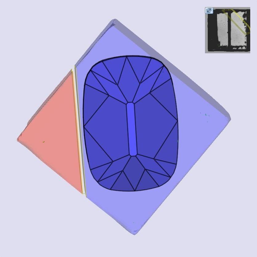3.21ct | N/VS1 Cushion Shape Old Mine Cut Lab Diamond (IGI)-LITHOS Diamond