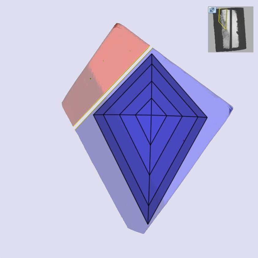 2.41ct | D/VS1 Kite Shape Step Cut Lab Diamond (IGI)