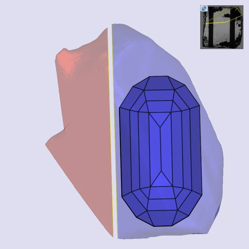 1.26ct | D/VVS2 Octagon Shape Step Cut Lab Diamond (IGI)