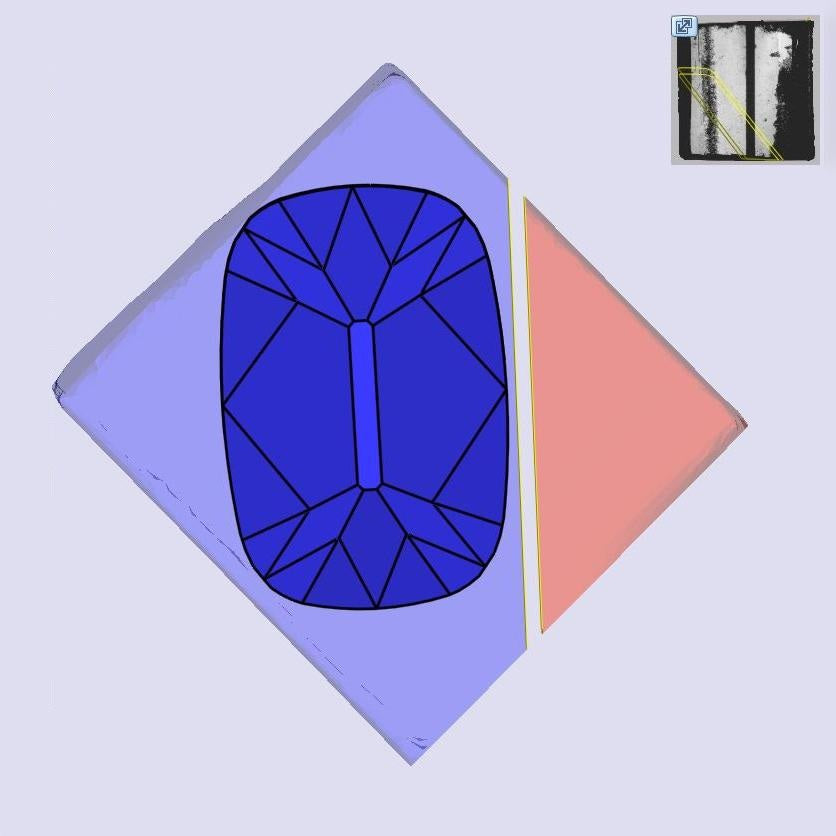 3.13ct | E/VS1 Cushion Shape Old Mine Cut Lab Diamond (IGI)