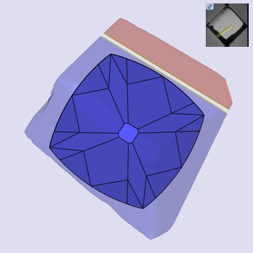 4.64ct | F/VS1 Cushion Shape Peruzzi Cut Lab Diamond (IGI)