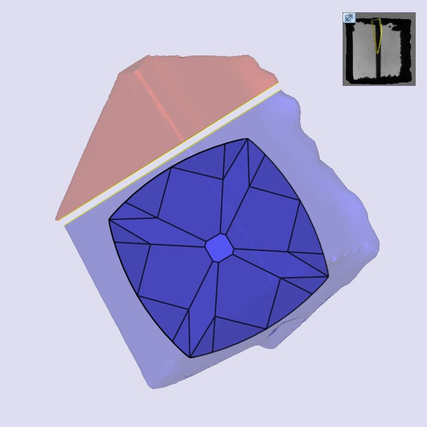 2.08ct | K/VVS2 Champagne Cushion Shape Peruzzi Cut Lab Diamond (IGI)-LITHOS Diamond