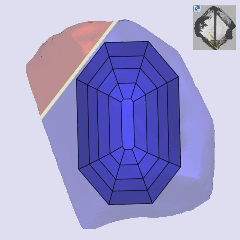 2.31ct | E/VS1 Octagon Shape Step Cut Lab Diamond (IGI)