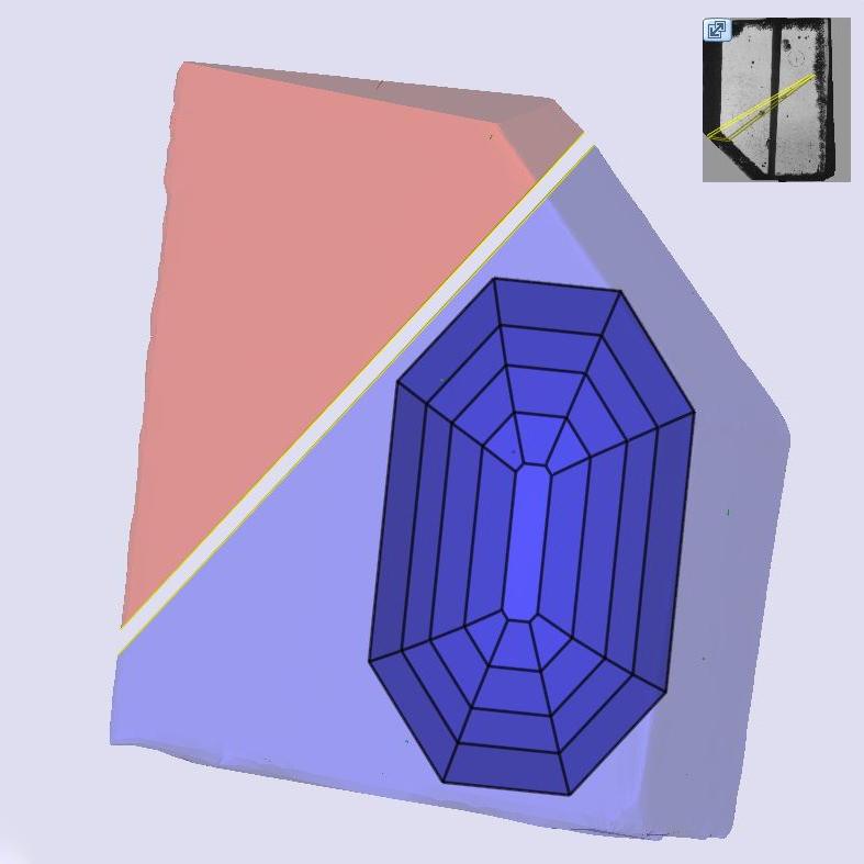 1.64ct | E/VS1 Octagon Shape Step Cut Lab Diamond (IGI)