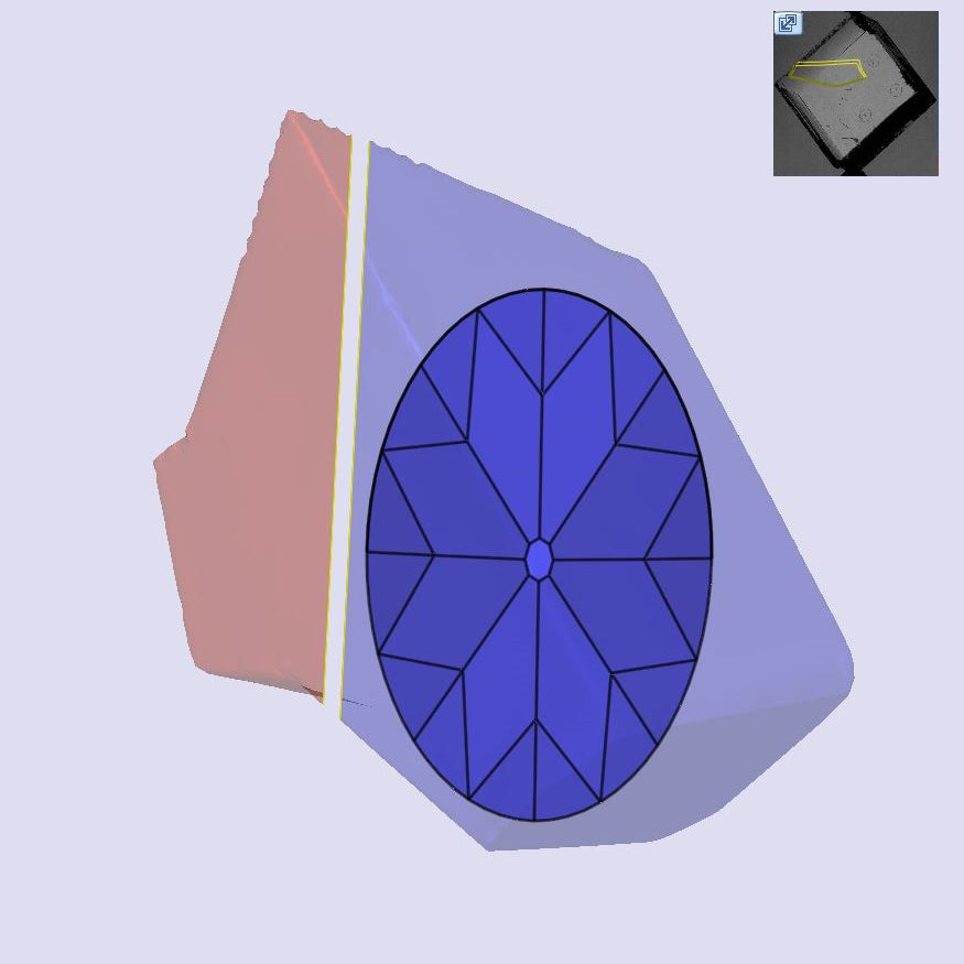 2.47ct | G/VS1 Oval Shape Old Mine Cut Lab Diamond (IGI)