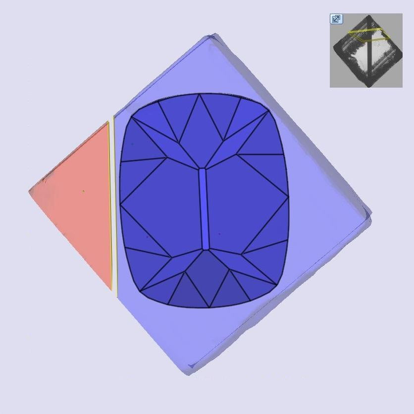 2.21ct | F/VS2 Cushion Shape Old Mine Cut Lab Diamond (IGI)