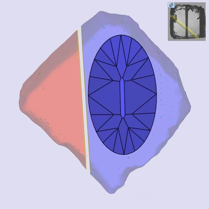 2.92ct | M/VVS2 Oval Shape Old Mine Cut Lab Diamond (IGI)-LITHOS Diamond
