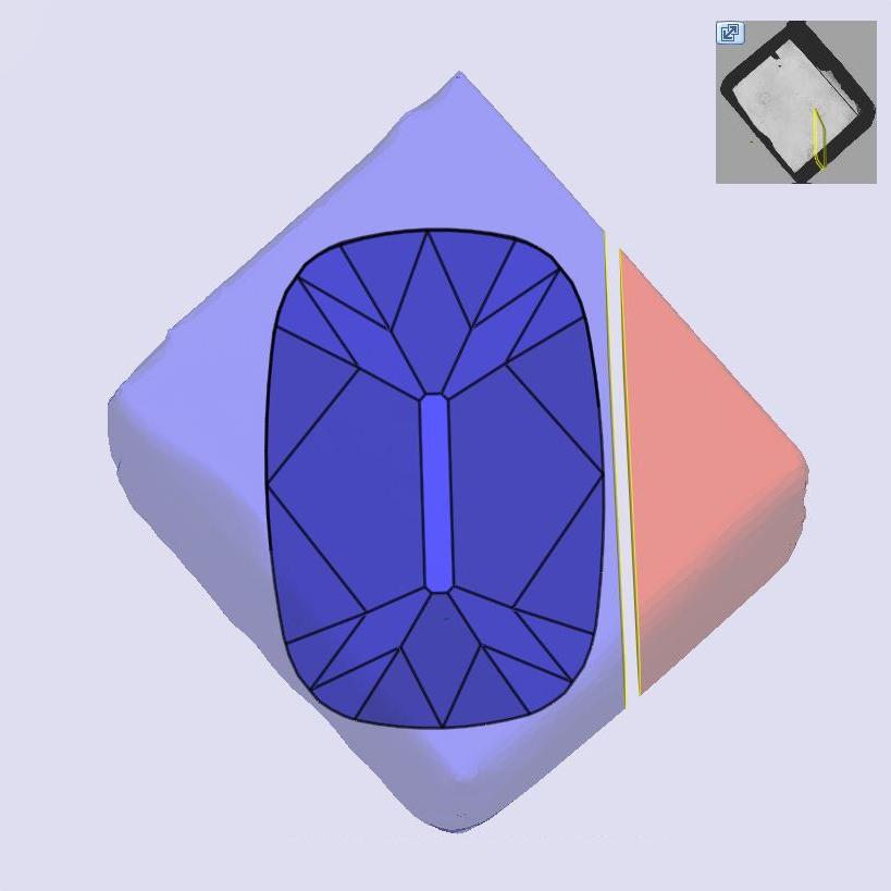 2.06ct | F/VVS2 Cushion Shape Old Mine Cut Lab Diamond (IGI)