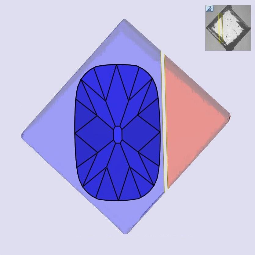 5.95ct | E/VS1 Cushion Shape Old Mine Cut Lab Diamond (IGI)