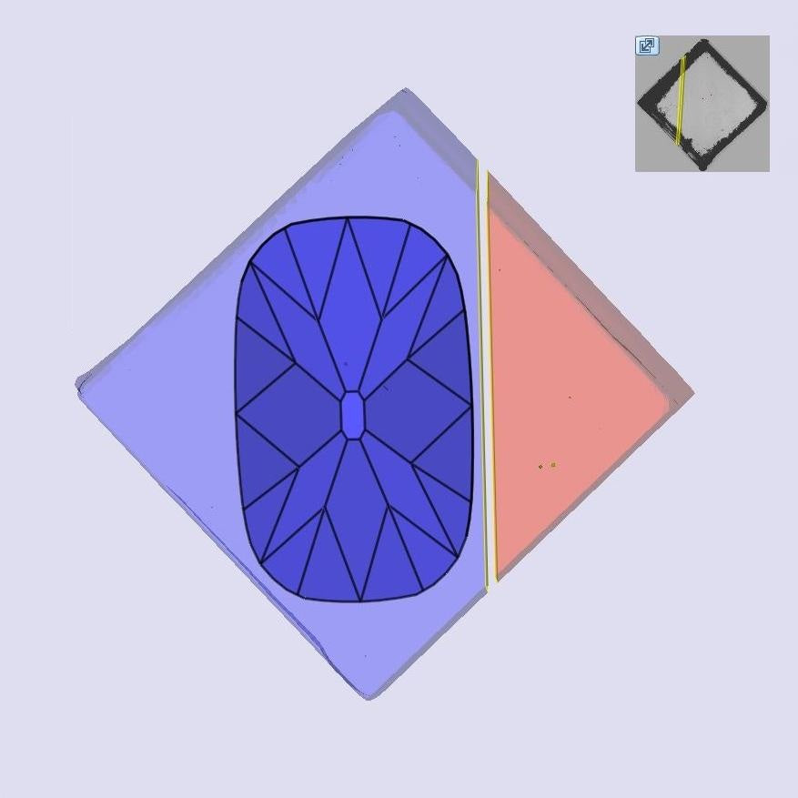 5.71ct | F/VS2 Antique Cushion Shape Old Mine Cut Lab Diamond (IGI)