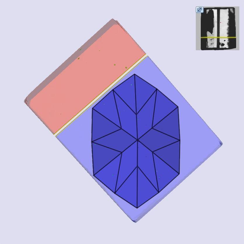 2.40ct | E/VS2 Hexagon Shape Brilliant Cut Lab Diamond (IGI)