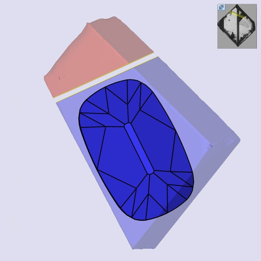 1.57ct | F/VVS2 Cushion Shape Old Mine Cut Lab Diamond (IGI)