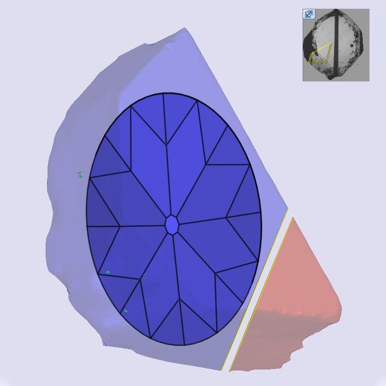 2.23ct | E/VS1 Oval Shape Old Mine Cut Lab Diamond (IGI)