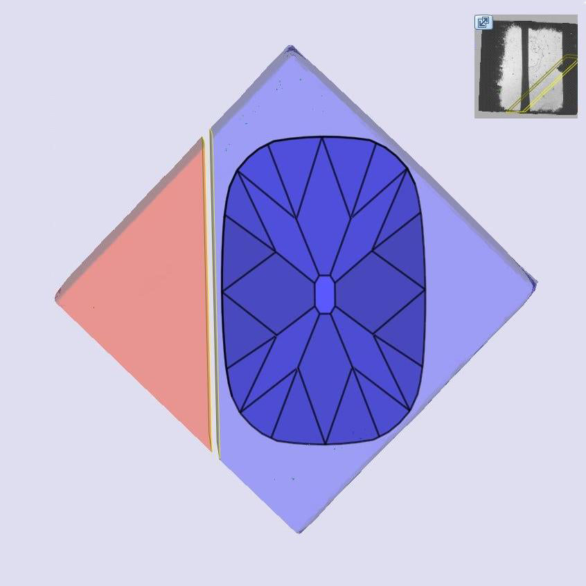 3.66ct | F/VVS2 Cushion Shape Old Mine Cut Lab Diamond (IGI)